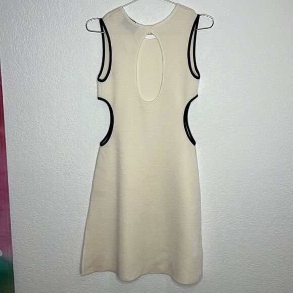 NWT RUDI GERNREICH White Sleeveless Cutout Dress Medium - Picture 6 of 16